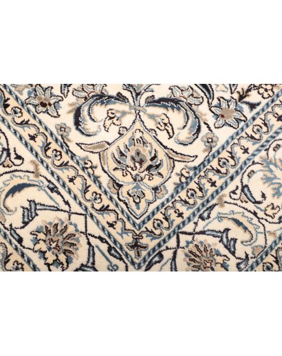 Tappeto Nain Kashmar Persia grigio 203x288