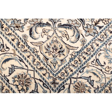 Tappeto Nain Kashmar Persia grigio 203x288