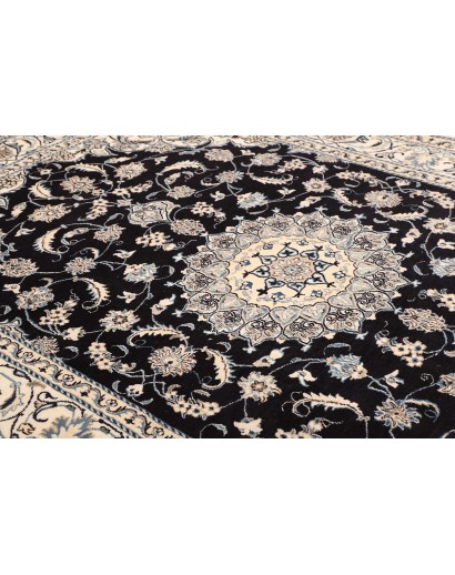Tappeto Nain Kashmar Persia grigio 203x288