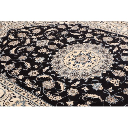 Tappeto Nain Kashmar Persia grigio 203x288