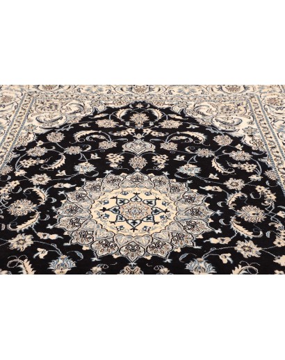 Tappeto Nain Kashmar Persia grigio 203x288