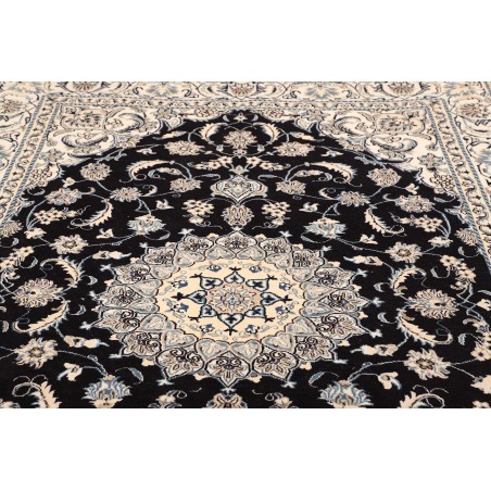 Tappeto Nain Kashmar Persia grigio 203x288