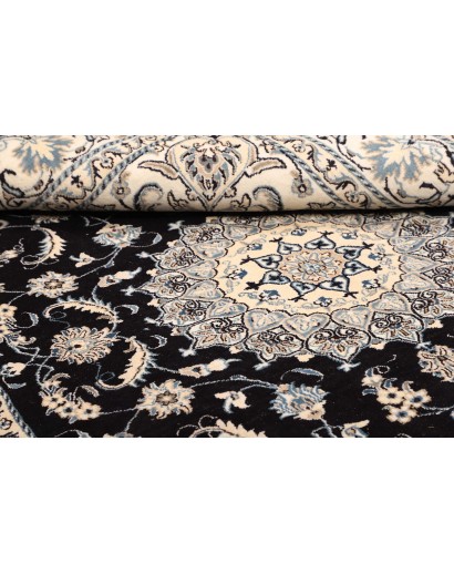 Tappeto Nain Kashmar Persia grigio 203x288