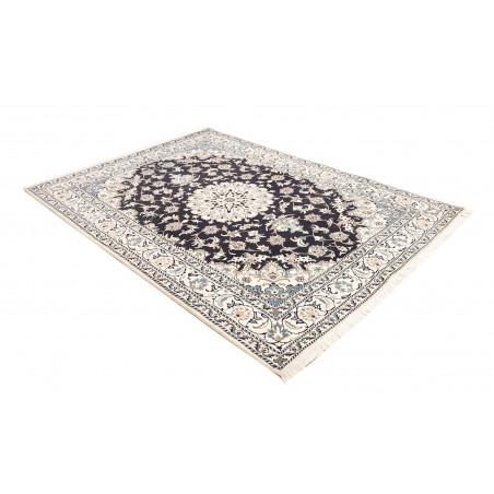 Tappeto Nain Kashmar Persia grigio 172x234