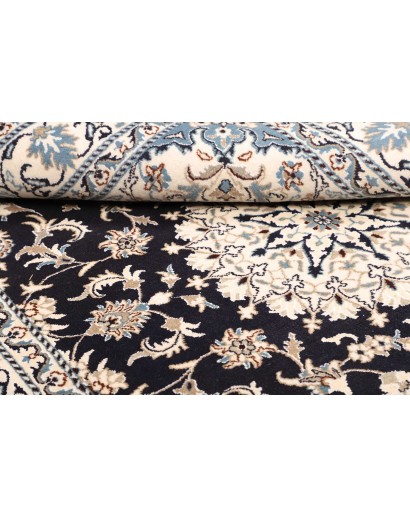 Tappeto Nain Kashmar Persia grigio 172x234