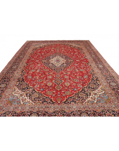 Tappeto Ardakan Persia marrone blu 305x430