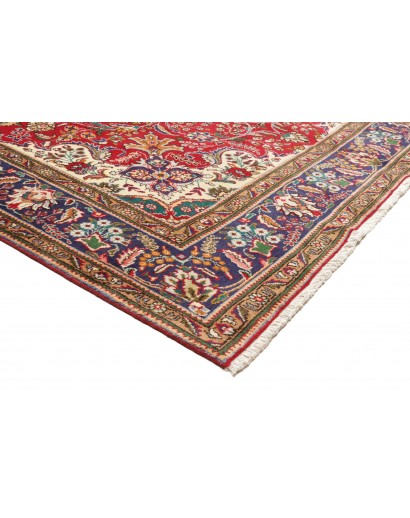Tappeto Tabriz Persia marrone giallo 200x308