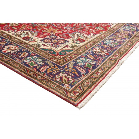 Tappeto Tabriz Persia marrone giallo 200x308