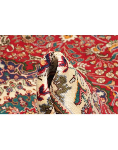 Tappeto Tabriz Persia marrone giallo 200x308