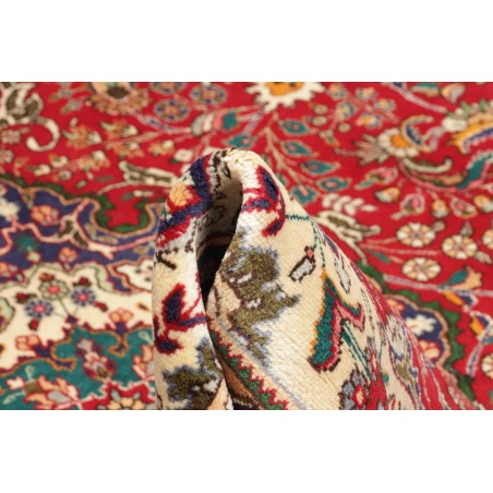 Tappeto Tabriz Persia marrone giallo 200x308