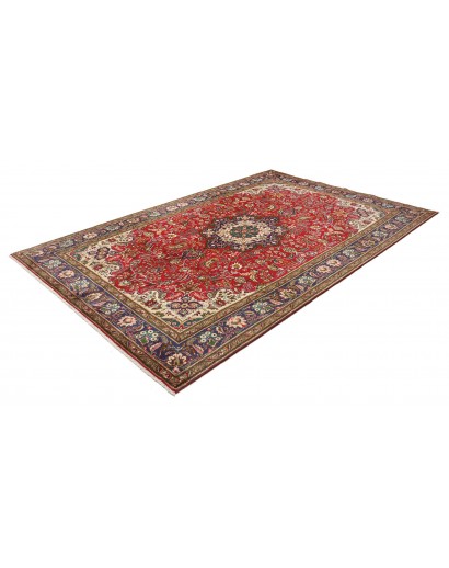 Tappeto Tabriz Persia marrone grigio 200x303