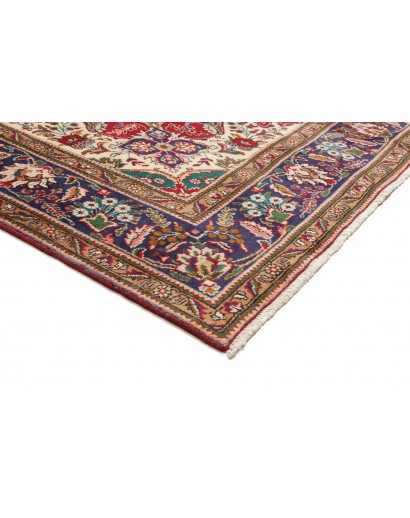 Tappeto Tabriz Persia marrone grigio 200x303