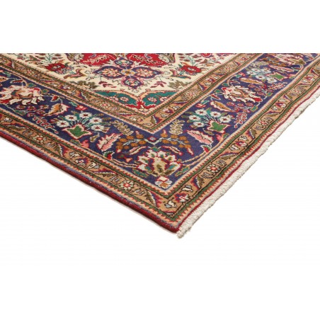 Tappeto Tabriz Persia marrone grigio 200x303