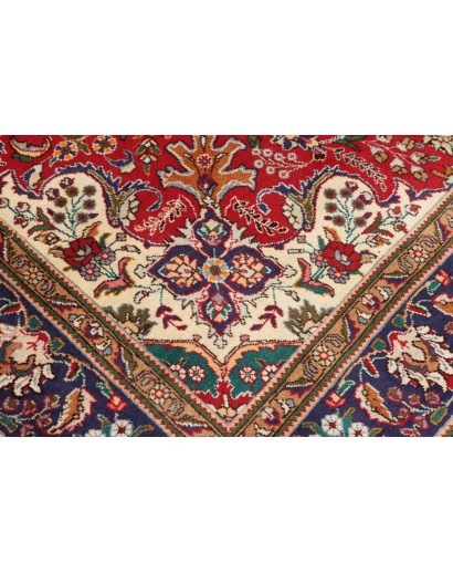 Tappeto Tabriz Persia marrone grigio 200x303