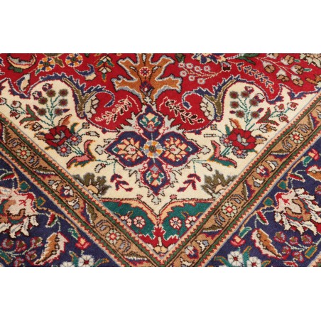 Tappeto Tabriz Persia marrone grigio 200x303