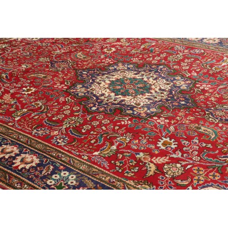 Tappeto Tabriz Persia marrone grigio 200x303