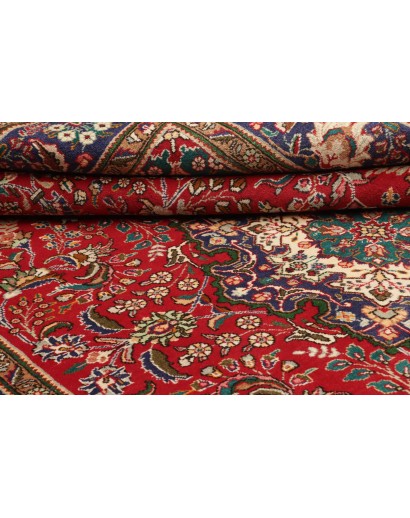Tappeto Tabriz Persia marrone grigio 200x303