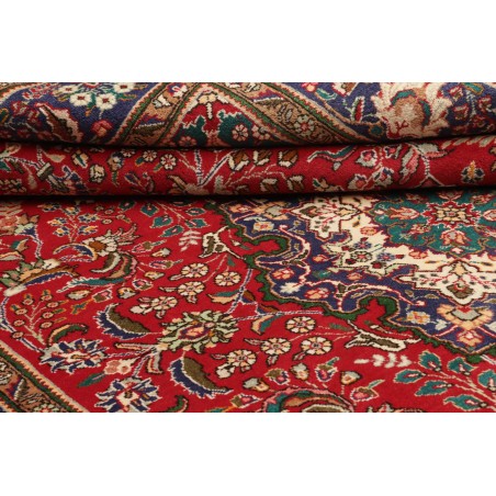 Tappeto Tabriz Persia marrone grigio 200x303