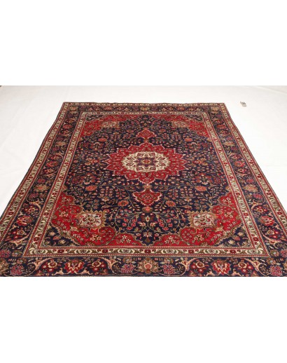 Tappeto Tabriz Persia marrone giallo 209x295