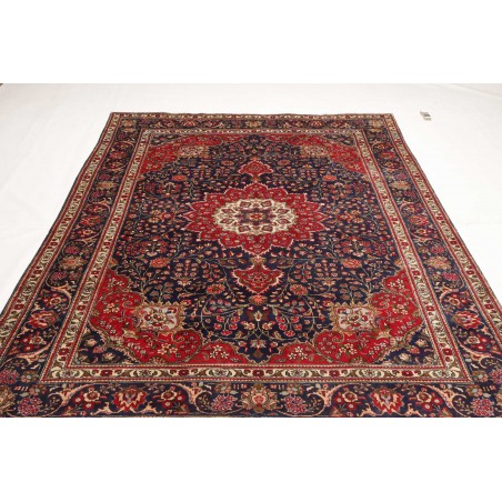 Tappeto Tabriz Persia marrone giallo 209x295
