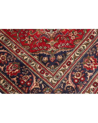 Tappeto Tabriz Persia marrone giallo 209x295