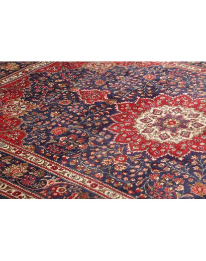 Tappeto Tabriz Persia marrone giallo 209x295