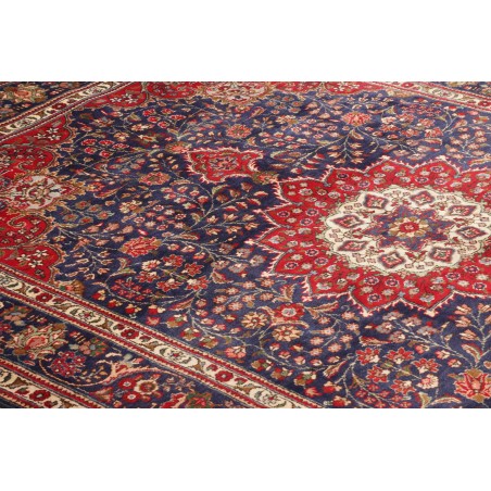 Tappeto Tabriz Persia marrone giallo 209x295