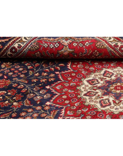 Tappeto Tabriz Persia marrone giallo 209x295