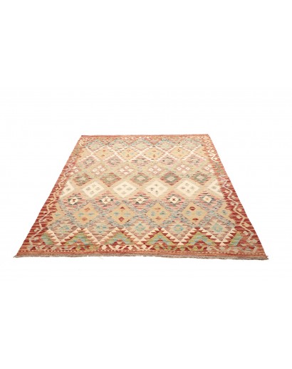 Tappeto Kilim Afghanistan marrone 151x196
