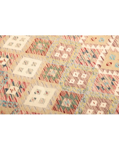 Tappeto Kilim Afghanistan marrone 151x196