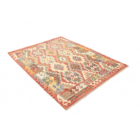 Tappeto Kilim Afghanistan marrone beige 157x197