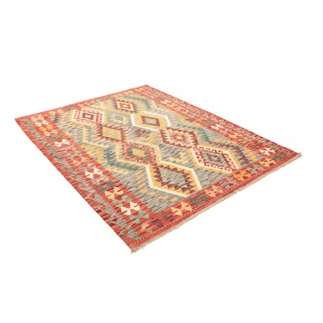 Tappeto Kilim Afghanistan marrone 158x198