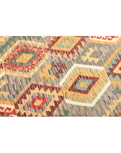 Tappeto Kilim Afghanistan marrone 158x198