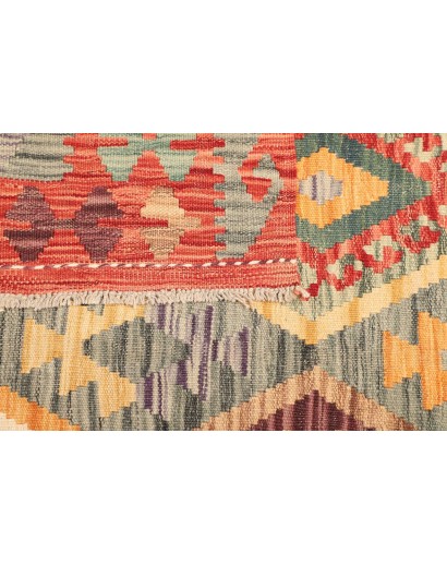 Tappeto Kilim Afghanistan marrone 158x198