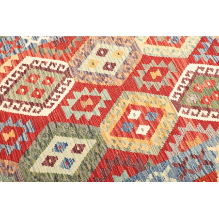 Tappeto Kilim Afghanistan marrone 154x209