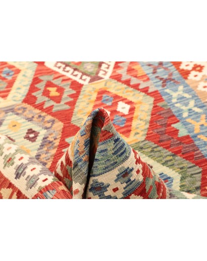 Tappeto Kilim Afghanistan marrone 154x209