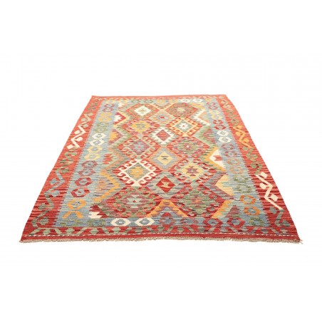 Tappeto Kilim Afghanistan marrone 158x198