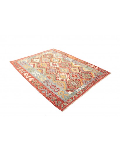 Tappeto Kilim Afghanistan marrone 158x198