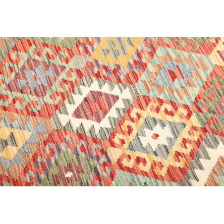 Tappeto Kilim Afghanistan marrone 158x198