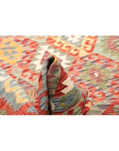 Tappeto Kilim Afghanistan marrone 158x198