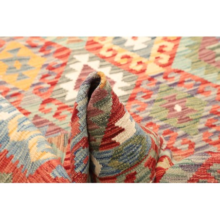 Tappeto Kilim Afghanistan marrone 158x198