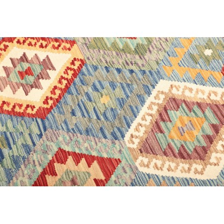Tappeto Kilim Afghanistan marrone beige 155x195