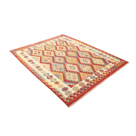 Tappeto Kilim Afghanistan marrone 158x194