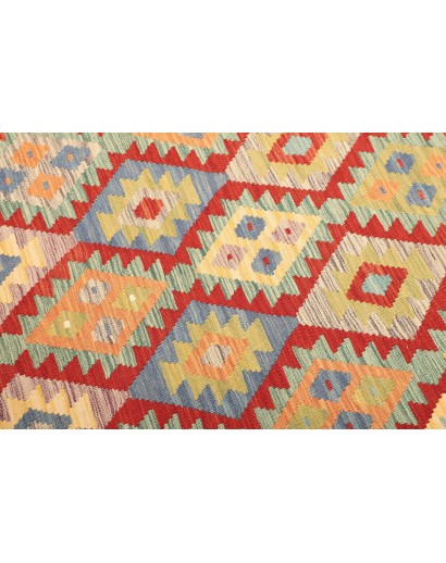 Tappeto Kilim Afghanistan marrone 158x194