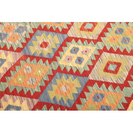 Tappeto Kilim Afghanistan marrone 158x194