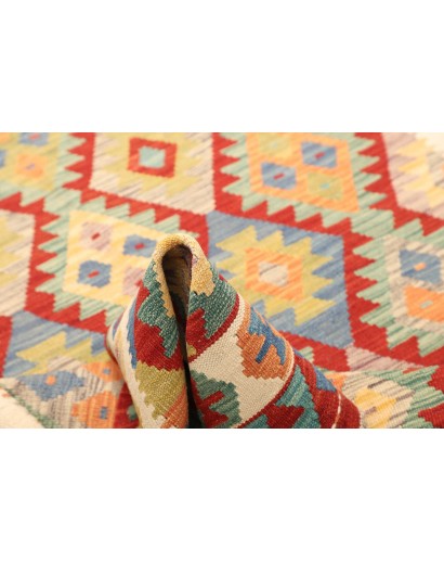 Tappeto Kilim Afghanistan marrone 158x194