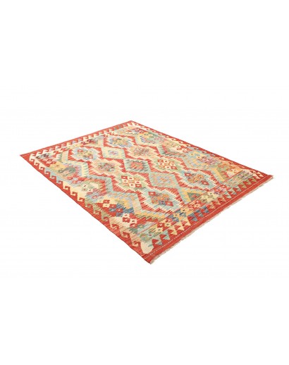 Tappeto Kilim Afghanistan marrone 146x196