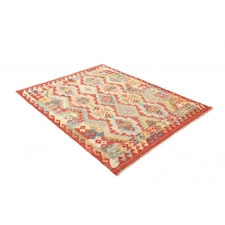 Tappeto Kilim Afghanistan marrone 146x196