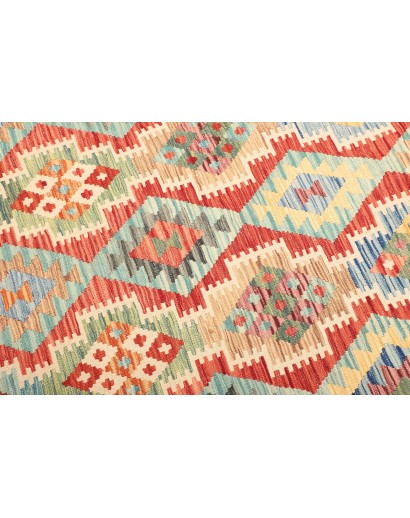 Tappeto Kilim Afghanistan marrone 146x196