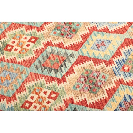 Tappeto Kilim Afghanistan marrone 146x196